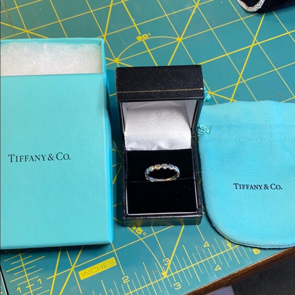 SterlingSilver 925 Authentic Tiffany and Co. Ring